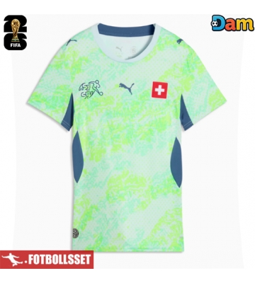 Schweiz Bortatröja Dam VM 2026 Kortärmad